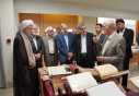 مقامات عالی رتبه استان فارس از موزه قرآن های نفیس در مؤسسه ISC بازدید کردند