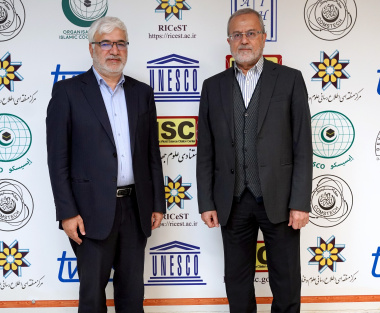 رئیس مرکز مطالعات علم و فناوری فرهنگستان علوم از مؤسسه ISC بازدید کرد