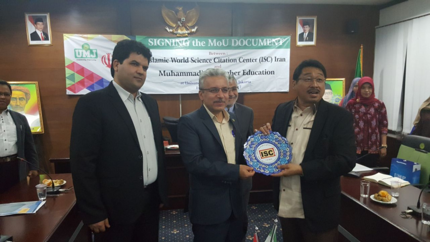 تفاهم نامه همکاری پایگاه استنادی علوم جهان اسلام با آموزش عالی و دانشگاههای کشور اندونزی