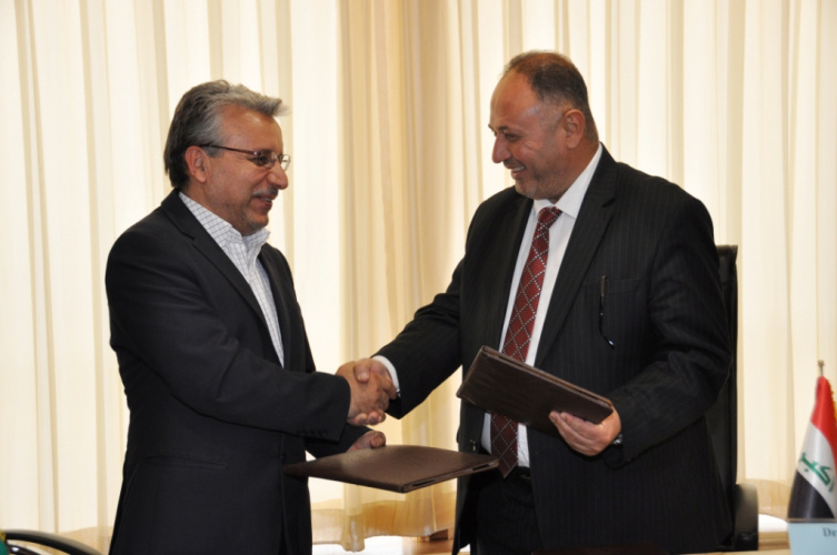 مرکز منطقه ای و ISC با دانشگاه فناوری اطلاعات و ارتباطات عراق تفاهم نامه همکاری علمی امضا کرد